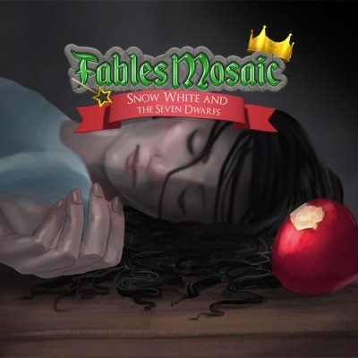 Fables Mosaic: Snow White and the Seven Dwarfs