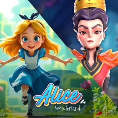 Alice in Wonderland - Magical Labyrinth