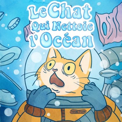 Le Chat Qui Nettoie l'Océan