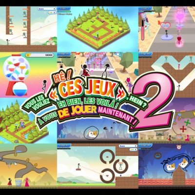 HÉ ! VOUS LES VOULIEZ « CES JEUX », HEIN ? EH BIEN, LES VOILÀ ! À VOUS DE JOUER MAINTENANT ! 2