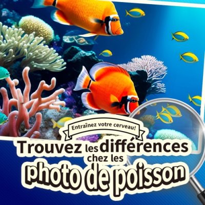 Entraînez votre cerveau! Trouvez les différences chez les Photos de poissons