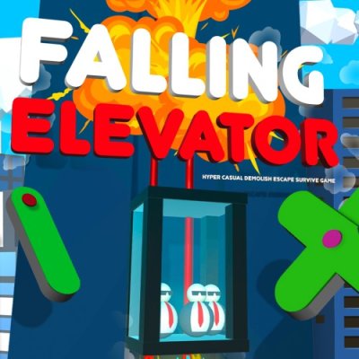 Falling Elevator - Hyper Casual Demolish Escape Survival Game