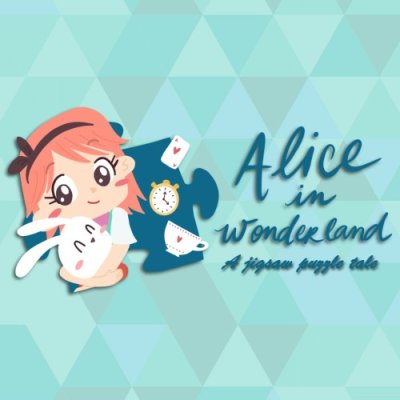 Alice in Wonderland - A jigsaw puzzle tale