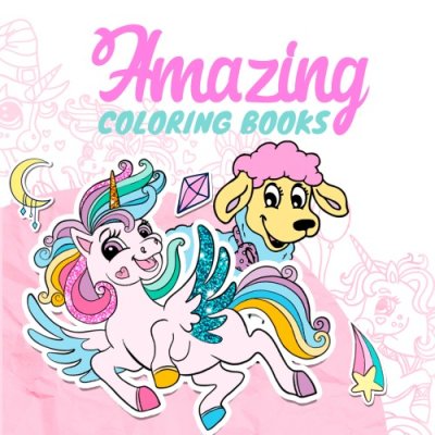 Amazing Coloring Books Bundle