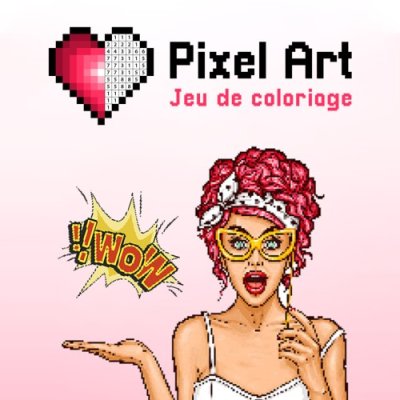 Pixel art - Jeu de coloriage