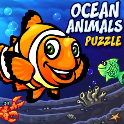 Ocean Animals Puzzle - jeu d'apprentissage de puzzle d'animaux océaniques préscolaires puzzles pour enfants et tout-petits