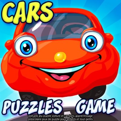 Cars Puzzles Game - voitures jeu puzzle voiture et camions apprentissage préscolaire jeux de puzzle pour enfants et tout-petits
