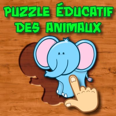 Puzzle éducatif des animaux pour tout-petits et enfants