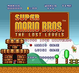 Super Mario Bros.: The Lost Levels (eShop Wii U - 3DS)