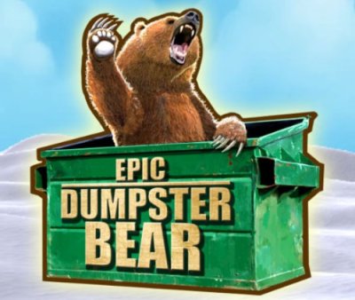 Epic Dumpster Bear