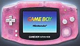 Game Boy Advance Rose Fushia