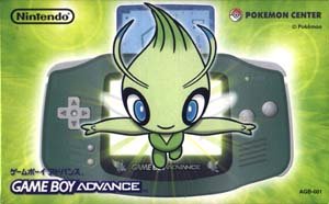 Game Boy Advance Pokemon Celebi
