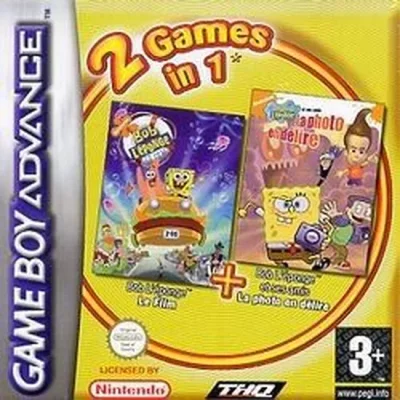 2 Games in 1 : BOB L'EPONGE Le Film + BOB L'EPONGE ET SES AMIS