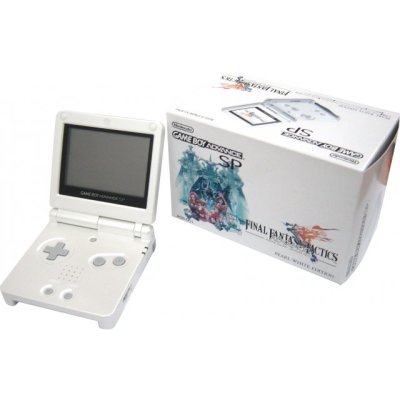 Game Boy Advance SP Final Fantasy Tactics Pearl White Limited Edition (JAP)