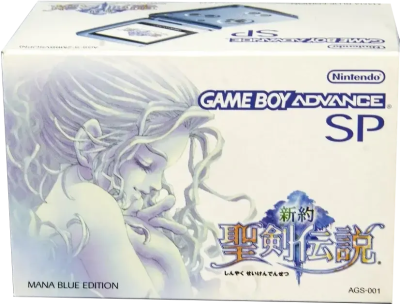 Shinyaku Seiken Densetsu + Game Boy Advance SP Mana Blue Edition
