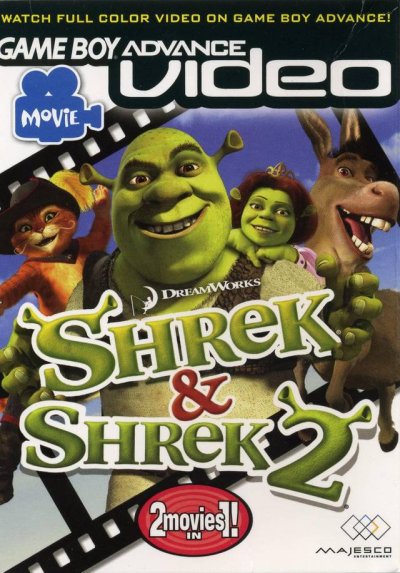 Shrek / Shrek 2: Game Boy Advance Video - 2 movies in 1 (US)