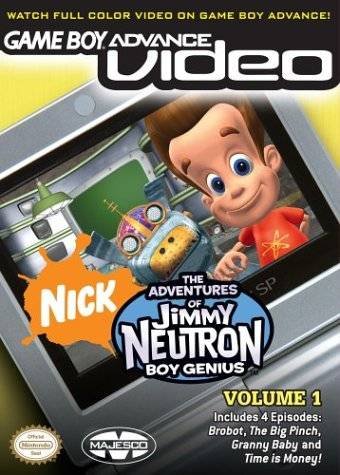The Adventures of Jimmy Neutron, Boy Genius : Game Boy Advance Video Volume 1