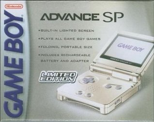 Game Boy Advance SP Blanc Perle