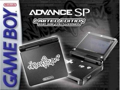 Game Boy Advance SP Who Are You