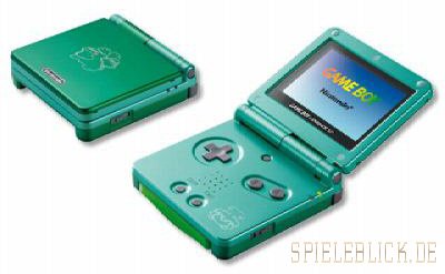 Game Boy Advance SP2 Pokemon Vert Feuille
