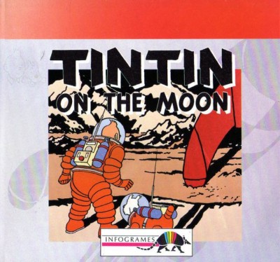 Tintin on the moon