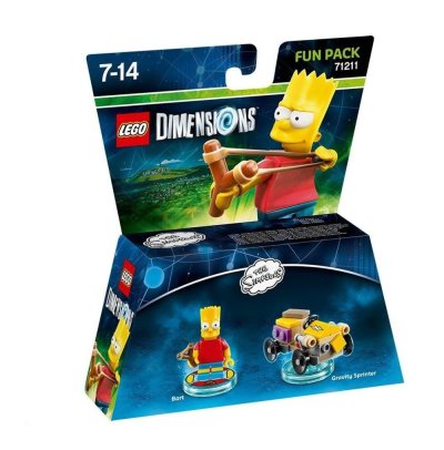 LEGO Dimensions - Bart ~ The Simpsons Fun Pack (71211)