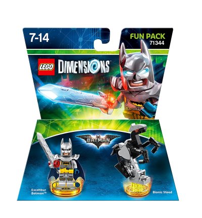 LEGO Dimensions - Excalibur Batman ~ LEGO Batman, Le Film Fun Pack (71344)