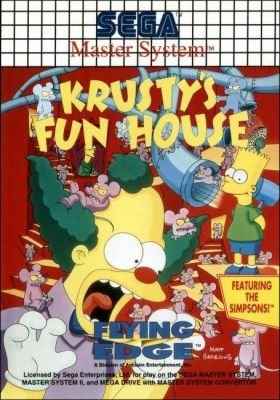 Krusty's Fun House : Featuring the Simpsons !