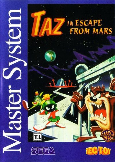 Taz in Escape From Mars (SA) Brazil)