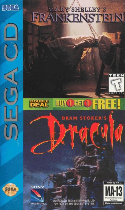 Mary Shelley's Frankenstein / Bram Stoker's Dracula (Gamme Double Deal)