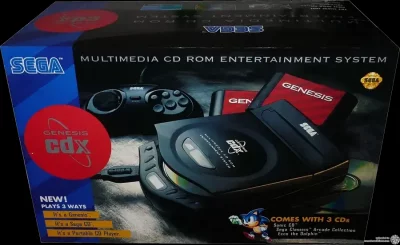 Sega Multi-Mega CDX Console