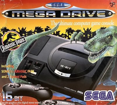 Sega Mega Drive : Sonic + Jurassic Park Bundle