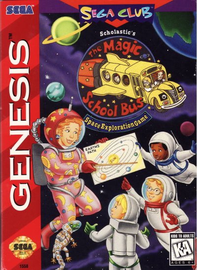 The Magic School Bus: Space Exploration Game