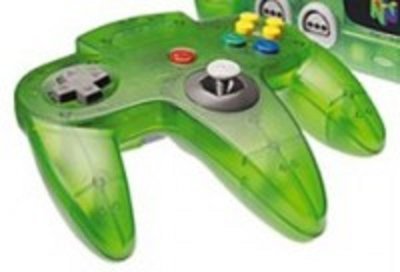 Nintendo N64 Manette verte transparente (Clear Green)