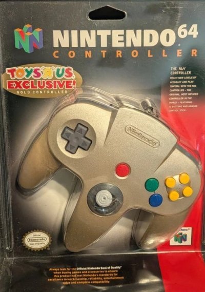 Manette N64 Gold