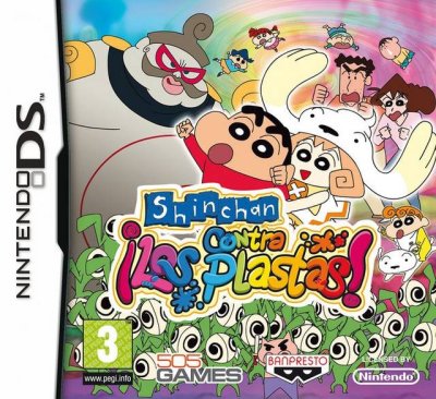 Shin Chan Contra Los Plastas ! - Crayon Shin-Chan