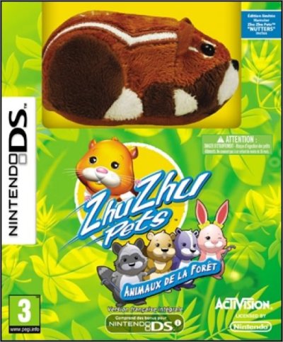 Zhu Zhu Pets : Animaux de la Forêt + Inclus Nutters - Collector