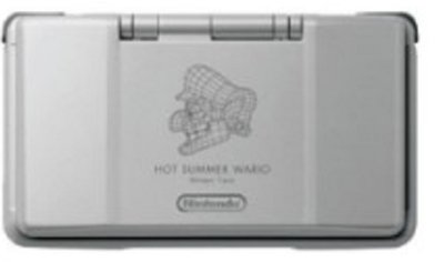 Nintendo DS Hot Summer Wario Silver