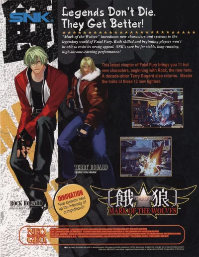 Garou : Mark of the Wolves