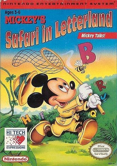 Mickey's Safari in Letterland