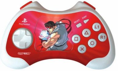 PS2 Manette Street Fighter 15ème Anniversaire Ryu