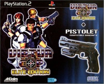 Virtua Cop: Elite Edition + Pistolet Compatible Guncon 2