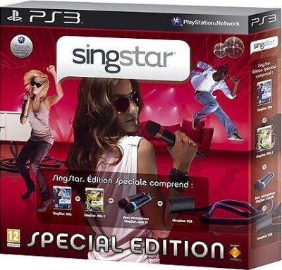 SingStar Special Edition (2 micros + SingStar Hits 1 & 2)