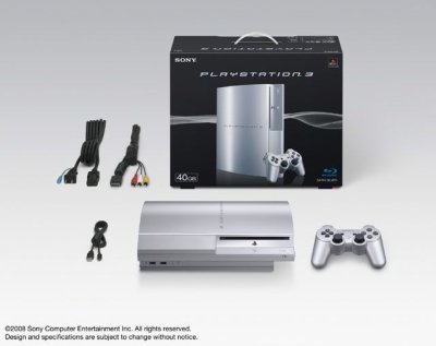 PS3 Fat 40 Go (Satin Silver)