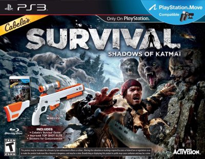 Cabela's Survival: Shadows of Katmai - Pack Jeu + Gun Top Shot Elite