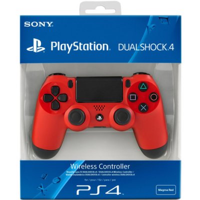 SONY PS4 Wireless Controller DualShock 4 rouge (Magma Red)
