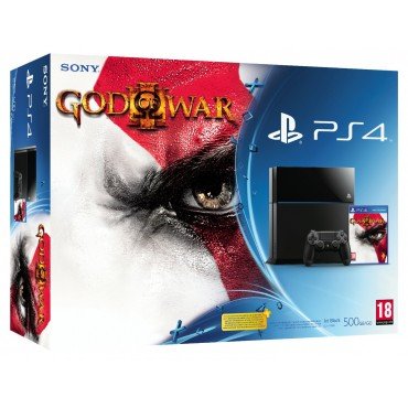 PS4 500 Go - Pack God of War III Remastered (Jet Black)
