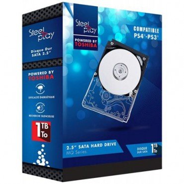 PS4 / PS3 Steelplay Disque Dur 1 To (Toshiba)