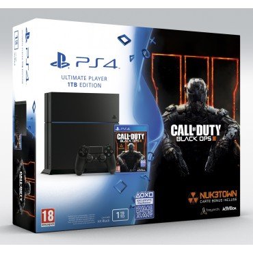 PS4 1To - Pack Call Of Duty: Black Ops III (Jet Black)