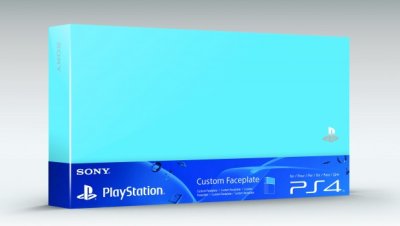 SONY PS4 Faceplate Aqua Blue